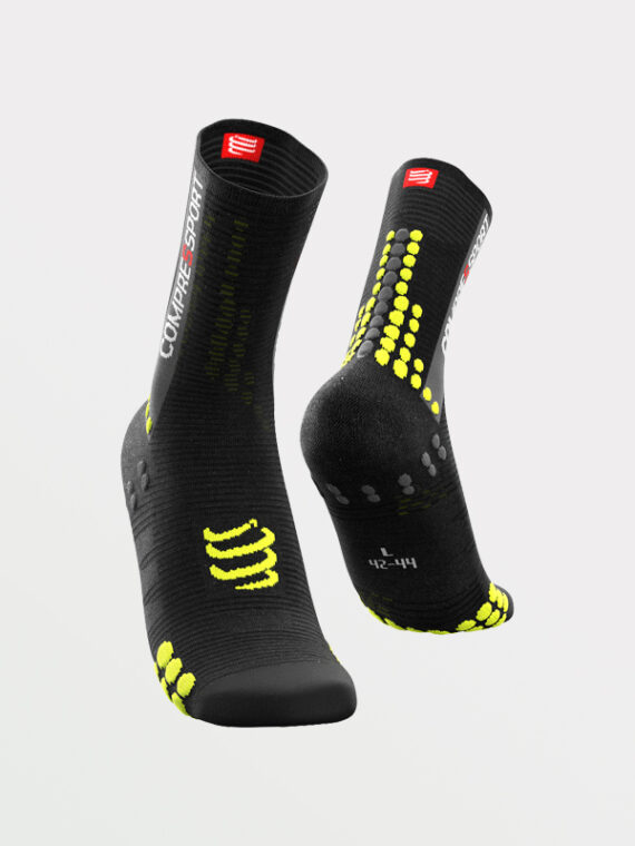 Compressport Proracing Socks V3 Bike Black-yellow